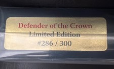 Defender Of The Crown Limited Edition #286 Of 300 Atari Jaguar Cartridge CIB NEW picture