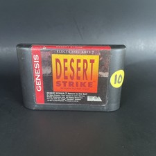 Sega Genesis Desert Strike Return to the Gulf Video Game Cartridge - Tested picture