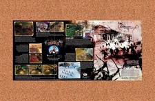 Myth II Soulblighter November PC Original 1998 2-Part Foldout Poster 10.5