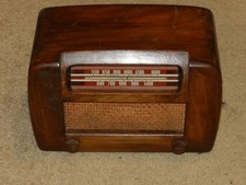 1942 Philco Model 42-PT3 AM Wood Shelf Radio WORKS picture
