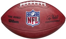 Wilson - nfl - mini - replica - the duke - american football - brown silver picture