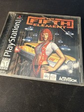 The Fifth Element (PlayStation 1 PS1) Complete CIB w/ Reg Card picture