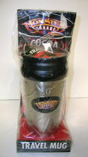 MONSTER GARAGE INSULATED TRAVEL MUG Stainless Steel 2005 Embossed Tools  READ picture