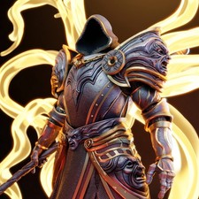 1:8 Tyrael Diablo Fan Art UNPAINTED High Quality Garage Kit picture