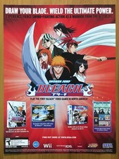 Bleach: Shattered Blade / Blade of Fate Wii DS Vintage Print Ad/Poster Official picture