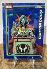 2026 Topps Chrome Marvel Sapphire Doctor Doom Base  picture