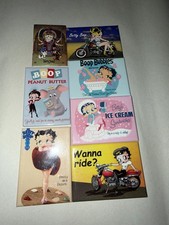 Lot of 7 - Various Betty Boop Classic Refrigerator Magnets 3-3.5