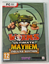 Worms Ultimate Mayhem Deluxe Edition - PC DVD Game - Factory Sealed picture