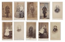 Toulouse 10 cdv c1860 Martin Frères - Marrast Provost Borne Lacger men .. picture