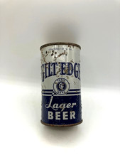 Nice 12oz *GILT EDGE* Lager ( IRTP & OI ) Flat Top Beer Can Buffalo Sacramento picture