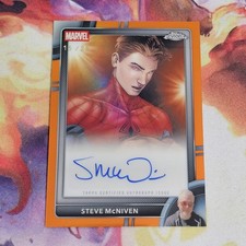 2026 Topps Chrome Marvel Comics Artist Auto Spider-Man Steve McNiven /25 #AA-SM picture
