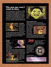 1995 Stonekeep PC Original Advertisement / Retro Promo v3 picture