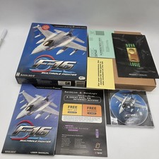F16: Multirole Fighter Big Box PC Game - NovaLogic (1998, CD-Rom) picture