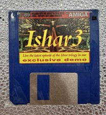 Amiga Disk 89 Ishar 3 Floppy Disk New Sealed 9977 picture
