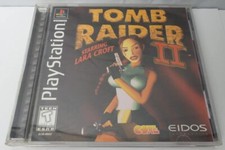 Tomb Raider II (SONY PlayStation 1 PS1 PSX) Indiana Jones COMPLETE PRISTINE MINT picture