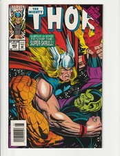 Thor #465 (1993) – Infinity Crusade, Thor vs. Super-Skrull picture