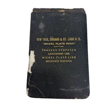 1913 NICKEL PLATE ROAD THE NY CHICAGO & ST. LOUIS RAILROAD CO REGULATIONS BOOK picture