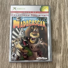 Madagascar Platinum Hits (Microsoft Xbox, 2005) Complete picture