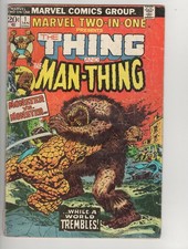 Marvel Two-in-One #1 GD to GD+ Gil Kane John Romita Sr. Thing Man-Thing picture