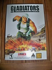 THE GLADIATORS -- VINTAGE PC CD Game Windows 98 ME 200 XP -- New Factory Sealed picture