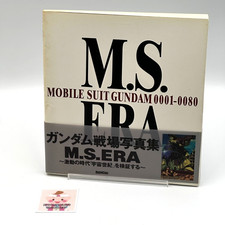 Mobile Suit Gundam M.S.ERA 0001-0080 Photo Collection Art Book Obi Bandai Japan picture
