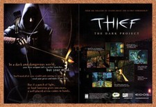 1998 Thief The Dark Project PC Original Advertisement / Retro Promo v2 picture