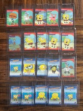 2003 Spongebob Aquatic Amigos AA Deep Sea Duel DSD 20-Card Collection Lot FOILS picture
