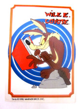 1990 Tyson Wile E. Coyote Looney Tunes  Promo Card - Warner Bros Inc. picture
