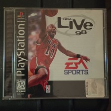 EA SPORTS NBA Live 98 Sony PlayStation 1 NTSC-U/C KA 1997 w/ Manual picture