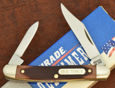 VINTAGE NOS SCHRADE USA MADE SAWCUT DELRIN OLD TIMER PEN KNIFE 104OT nice picture