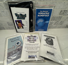 Richard Osterlind 5pc Mentalism Lot - Final Answer Blindfold Design Duplication picture