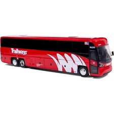 MCI D4520 Coach Bus: Burlington Trailways 1:87 Scale Diecast Model Bus picture
