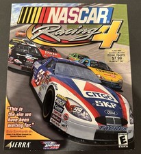 Nascar Racing 4 Big Box PC Game 2001 Sierra Papyrus Games NEW & FACTORY SEALED picture