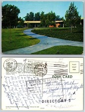 1962 Fontana California Kaiser Foundation Hospital Pathway Posted Postcard Q9 picture