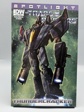 IDW TRANSFORMERS SPOTLIGHT: THUNDERCRACKER - LIVIO RAMONDELLI COVER-B picture