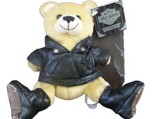 Harley-Davidson Kickstart Teddy Bear 1998 Plush 8