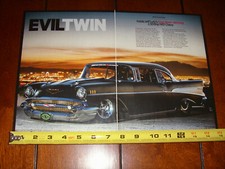 JEFF LUTZ 1957 CHEVROLET ORIGINAL 2015 ARTICLE picture