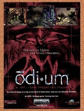 1999 Odium PC Original Advertisement / Retro Promo v4 picture