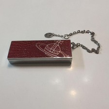 Vivienne Westwood Red Planet Orb Steel Portable Pocket Ashtray Smokers Item picture