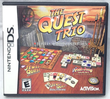 Jewel Quest Solitaire Trio (Nintendo DS, 2011) picture