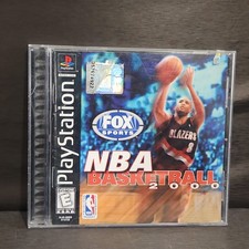 NBA Basketball 2000 Sony PlayStation PS1 Fox Sports NTSC Video Game Complete picture