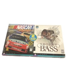 Sierra Two Pack Sealed, Big Box,  Trophy Bass NASCAR Racing Brand New & Sealed picture