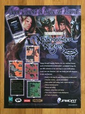 Neverwinter Nights Mobile 2004 Game Print Ad/Poster Official Dungeons & Dragons picture