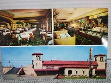 VTG 1950'S Columbus OH-Ohio, The Jai Lai Restaurant, Souvenir GIANT Postcard 9X6 picture