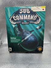 Sub Command: Seawolf PC  Game Big Box (2001) EA Complete In Box *FREE SHIPPING* picture