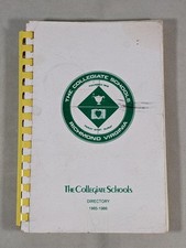 The Collegiate School Richmond Virginia Directory 1985-1986 Not Torch Yearbook picture