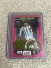 Panini Score FIFA Soccer 2023-24 Lionel Messi Argentina No. 1 Parallel /20 picture