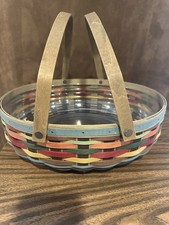 RARE Longaberger 2012 Autumn Woods Social Gathering 14in diameter Ex Cond picture