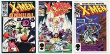 X-Men Annual #7 8 9 (ALL NM 9.4) 1st app Stormcaster Goddess of Thunder LOT 1985 picture