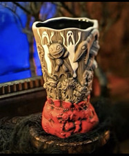 Disneyland 2026 Haunted Mansion 25th Trader Sam’s Nightmare Santa Jack Tiki Mug picture
